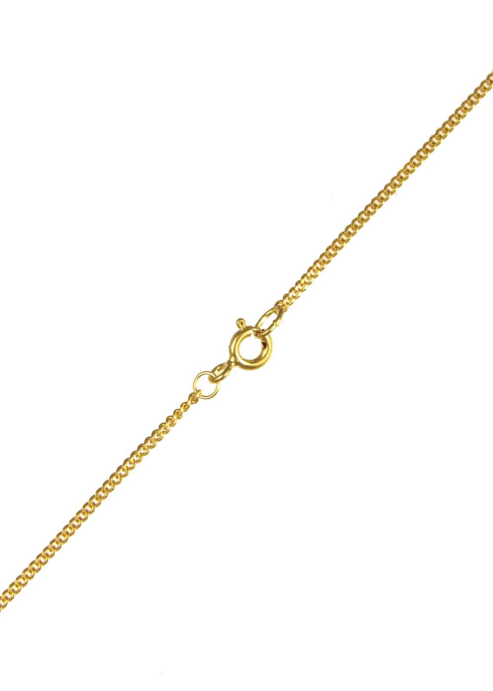 Fine Curb Chain Gold Vermeil | Sterling Silver & Gold Vermeil Jewellery ...